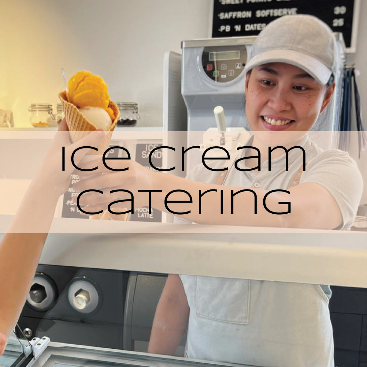 ice cream catering_event_HAPI_handmade